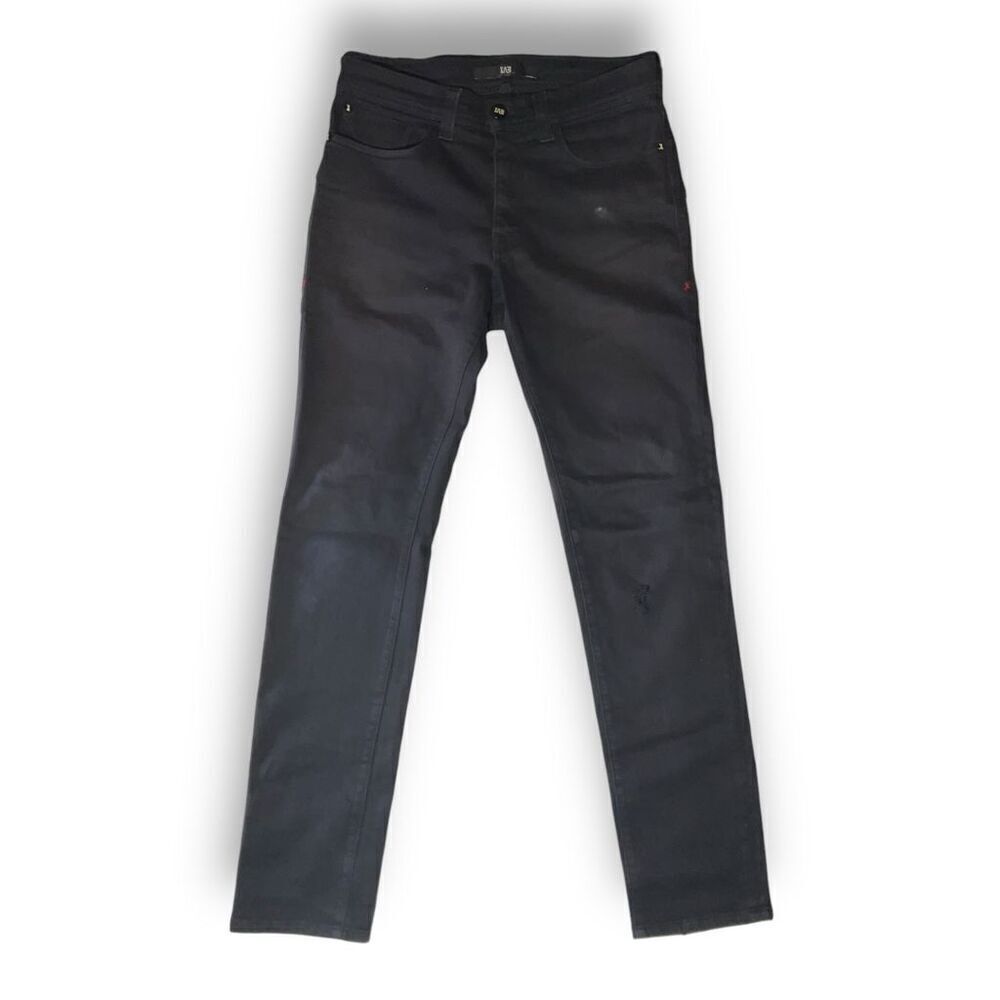 🖤 XABI Los Angeles Black Straight Leg Jeans 👖 Men’s Size 30 |